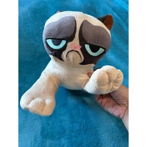 Grumpy‎ Cat Plush 12 Inch Stuffed Animal Internet Meme Tardar Sauce Official Toy